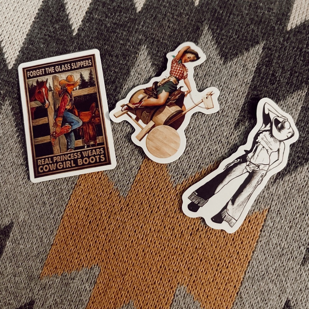 Western sticker bundle